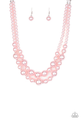The More The Modest - Pink Necklace Paparazzi Accessories