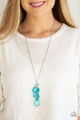 Summer Solo Blue Necklace Paparazzi Accessories