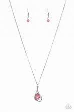 Load image into Gallery viewer, Tell Me A Love Story Pink Moonstone Necklace Paparazzi Accessories