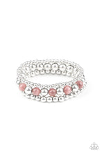 Load image into Gallery viewer, Always On The GLOW - Purple Moonstone Stretchy Bracelet Paparazzi Accessories