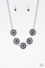 Load image into Gallery viewer, Me-dallions, Myself, and I - Blue Necklace Paparazzi Accessories
