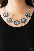 Load image into Gallery viewer, Me-dallions, Myself, and I - Blue Necklace Paparazzi Accessories