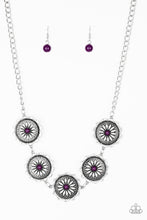 Load image into Gallery viewer, Me-dallions, Myself, and I - Purple Necklace Paparazzi Accessories