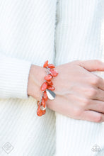 Load image into Gallery viewer, Fiesta Fiesta Orange Bracelet Paparazzi Accessories