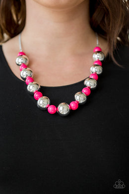 Top Pop Pink Necklace Paparazzi Accessories