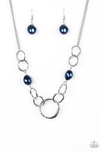 Load image into Gallery viewer, Lead Role Blue Necklace Paparazzi Accessories