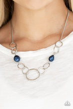 Load image into Gallery viewer, Lead Role Blue Necklace Paparazzi Accessories
