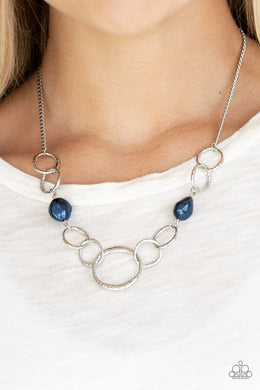 Lead Role Blue Necklace Paparazzi Accessories