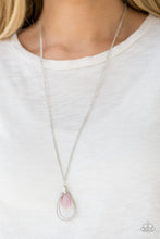 Load image into Gallery viewer, Teardrop Tranquility - Pink Necklace Paparazzi Accessories