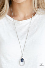Load image into Gallery viewer, Teardrop Tranquility Blue Moonstone Necklace Paparazzi Accessories
