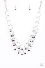 Load image into Gallery viewer, Yacht Tour Purple Necklace Paparazzi Accessories