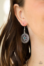 Load image into Gallery viewer, Written In The Star Lilies Blue Necklace Paparazzi Accessories