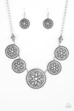 Load image into Gallery viewer, Written In The Star Lilies White Necklace Paparazzi Accessories