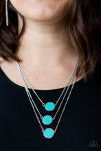 Load image into Gallery viewer, CEO of Chic Blue Necklace Paparazzi Accessories