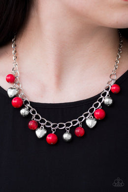 Summer Fling Red Necklace Paparazzi Accessories