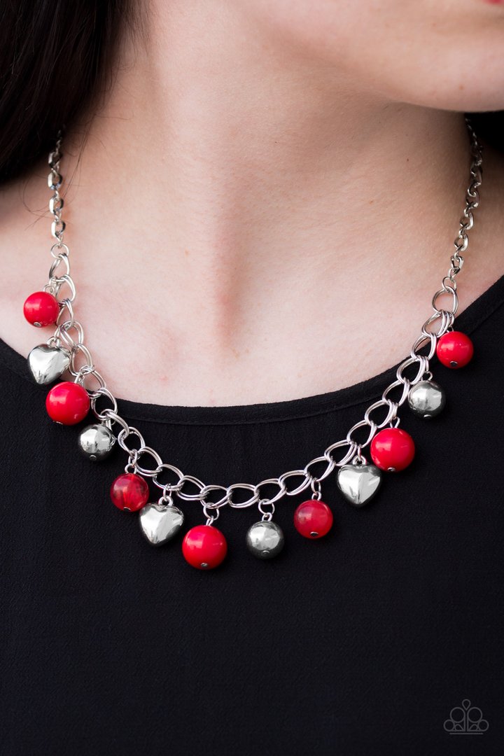 Summer Fling Red Necklace Paparazzi Accessories