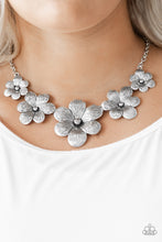 Load image into Gallery viewer, Secret Garden Silver Necklace Paparazzi Accessories