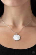 Load image into Gallery viewer, Shimmering Seashores White Necklace Paparazzi Accessories