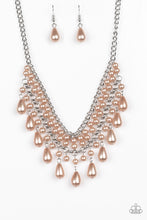 Load image into Gallery viewer, The Guest List Brown Necklace Paparazzi Accessories