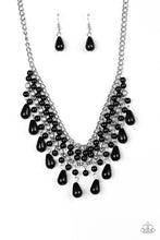 Load image into Gallery viewer, The Guest List Black Necklace Paparazzi Accessories