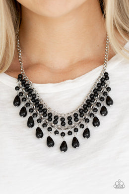 The Guest List Black Necklace Paparazzi Accessories