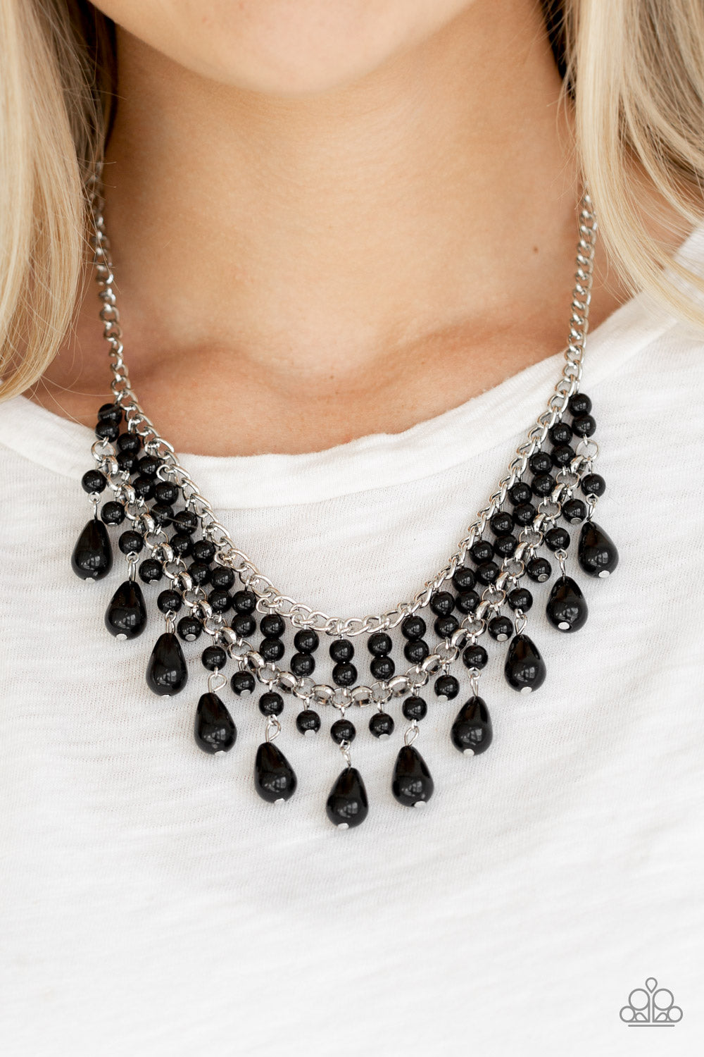 The Guest List Black Necklace Paparazzi Accessories