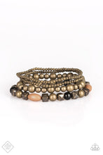 Load image into Gallery viewer, Babe-alicious Brass Bracelet Paparazzi Accessories