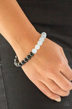 Load image into Gallery viewer, Cool and Content White Bracelet Paparazzi Accessories