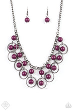 Load image into Gallery viewer, Really Rococo Purple Necklace Paparazzi Accessories