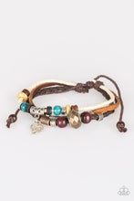 Load image into Gallery viewer, Woodland Wonderland Brown Bracelet Paparazzi Accessories