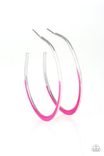 Load image into Gallery viewer, So Seren-DIP-itous Pink Hoop Earrings Paparazzi Accessories