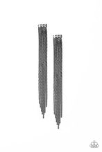 Load image into Gallery viewer, Night at the Oscars Black Earrings Paparazzi Accessories