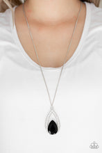 Load image into Gallery viewer, Notorious Noble Black Necklace Paparazzi Accessories