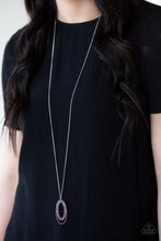 Load image into Gallery viewer, Money Mood Pink Rhinestone Necklace Paparazzi Accessories