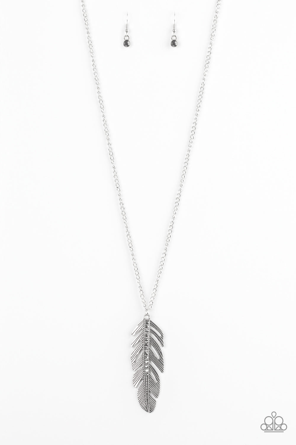 Sky Quest Silver Necklace Paparazzi Accessories