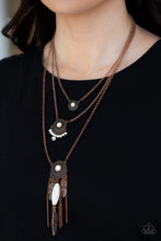 Load image into Gallery viewer, Desert Daydream Copper Necklace Paparazzi Accessories