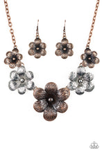 Load image into Gallery viewer, Secret Garden - Multi Floral Necklace Paparazzi Accessories