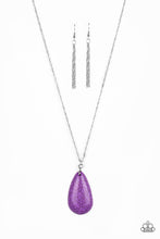 Load image into Gallery viewer, Stone River Purple Necklace Paparazzi Accessories