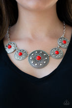Load image into Gallery viewer, Hey SOL Sister Red Necklace Paparazzi Accessories
