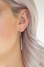 Load image into Gallery viewer, Triple Shimmer Silver Necklace Paparazzi Accessories