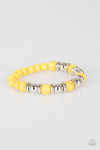 Load image into Gallery viewer, Across the Mesa Yellow Bracelet Paparazzi Accessories