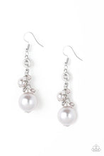 Load image into Gallery viewer, Timelessly Traditional - Silver Pearl Earrings Paparazzi Accessories