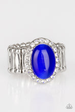 Load image into Gallery viewer, Laguna Luxury Blue Ring Paparazzi Accessories