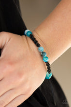 Load image into Gallery viewer, Laid Back Blue Urban Bracelet Paparazzi Accessories