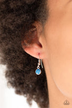 Load image into Gallery viewer, Lunar Lotus - Blue Necklace Paparazzi Accessories