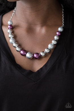 Take Note - Multi Pearl Necklace Paparazzi Accessories