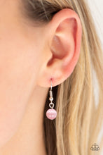 Load image into Gallery viewer, Luminous Lagoon Pink Moonstone Necklace Paparazzi Accessories