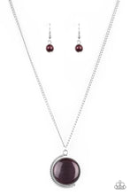 Load image into Gallery viewer, Luminous Lagoon Purple Moonstone Necklace Paparazzi Accessories
