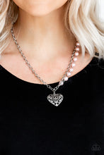Load image into Gallery viewer, Forever in My Heart Pink Necklace Paparazzi Accessories