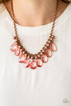 Load image into Gallery viewer, Fashionista Flavor Copper Necklace Paparazzi Accessories